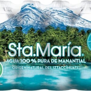 Agua Sta.María 18 botellas con 500ml c/u