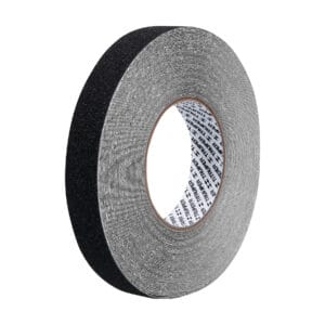 Rollo de 18m de cinta antiderrapante negra 25mm con abrasivo, CIA-118N