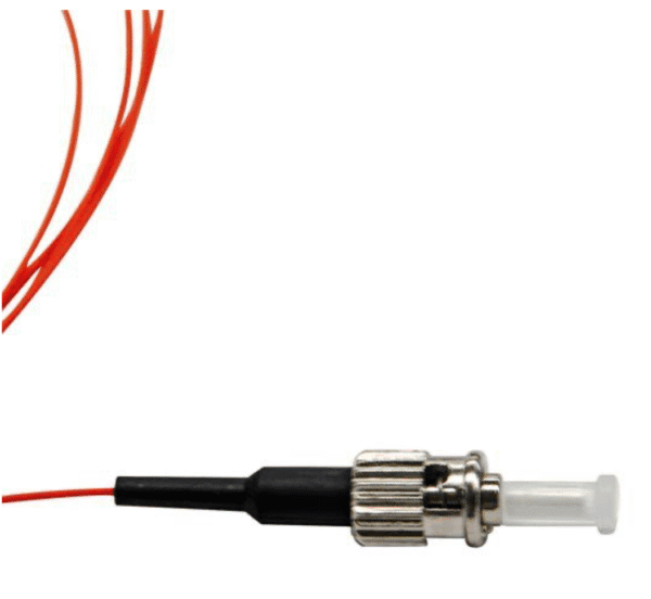 Pigtail ST/PC 2M SX 62.5/125 OM1 900um. Marca Fibramarket, Modelo OP-020S6STP.