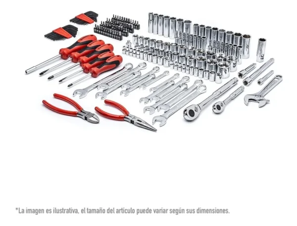 Juego de herramientas automotrices profesional en caja con 180 piezas. Marca Crescent, Modelo CTK180. - Image 2