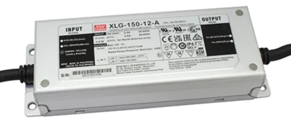 Fuente De Alimentación 150w 12v/6.25a Mean Well XLG-150-24-AFuente De Alimentación 150w 12v/6.25a Mean Well XLG-150-24-A
