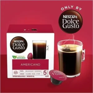 Capulas de Café Dolce Gusto Americano 48 Piezas