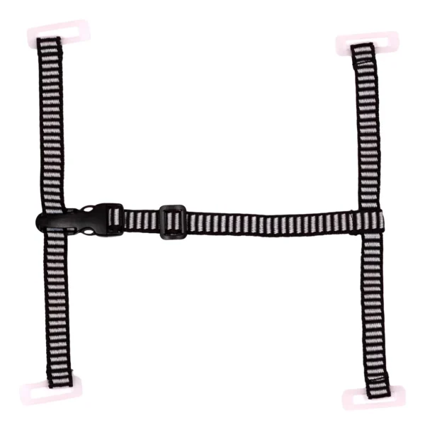 Barbiquejo con soporte y 4 puntos. Marca MSA, Modelo 10124238.