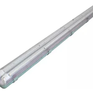 Lámpara tipo gabinete APV LED 2xT8 G13 2x18W. Marca Ilux.
