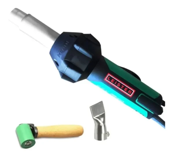 Pistola de vulcanizado, 120V/1600 W. Marca Leister, Modelo Triac ST.
