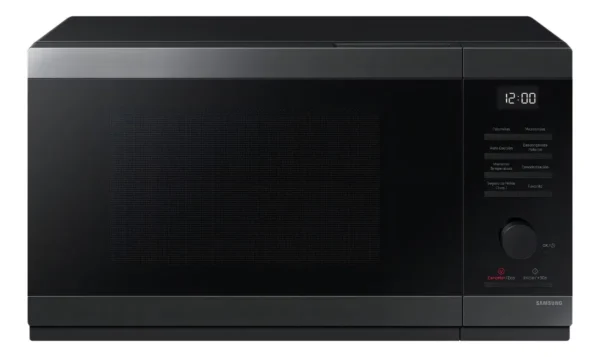 Horno de microondas de 1.1 pies, power defrost, acero inox, negro. Marca Samsung, Modelo MS32DG4504AGAX.