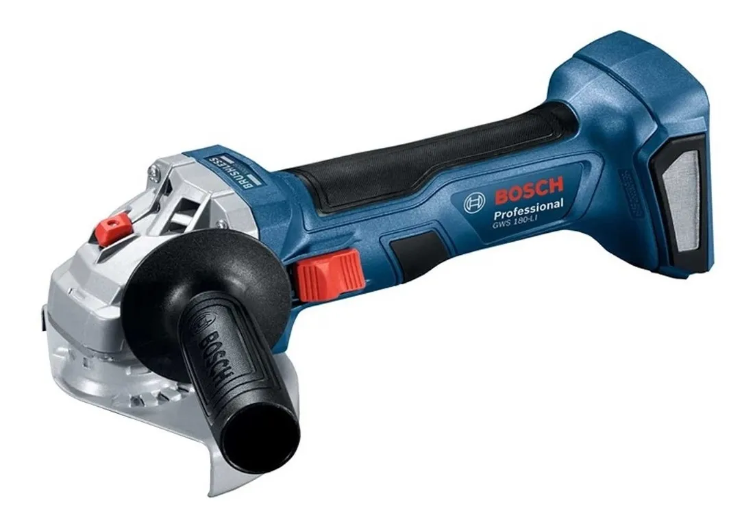 Esmeriladora inalámbrica brushless 18v. Marca Bosch, GWS 180-LI.