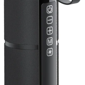 Bocina bluetooth, portátil, 1hora, altavoz, inalámbrico, color negro.