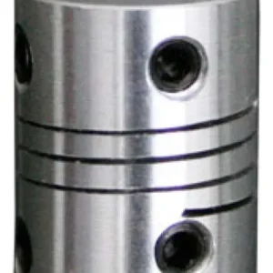 Cople flexible de aluminio D110mm. Modelo DR-10X10-D20L25