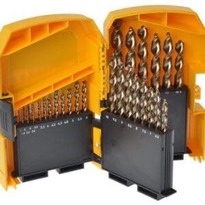 Case grande con 29 brocas para metal, extreme 2. Marca Dewalt, Modelo DT7926-XJ.