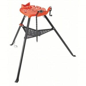 Prensa de cadena con tripie, 1/8'' a 6'', altura 52'', carga 6lb. Marca Ridgid, Modelo 36273.