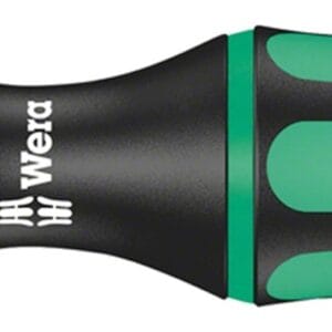 Adjustable Kraftform torque screwdriver with Rapidaptor quick-release chuck Suitable for bits with 1/4" hex head drive Rapidaptor technology for rapid bit change Distinct signal when pre-set value is reached Numerical torque value indicator