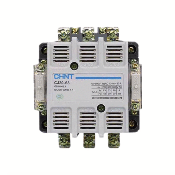 Contactor de CA CHNT serie CJ20 CJ20-630 AC  220VContactor de CA CHNT serie CJ20 CJ20-630 AC  220V