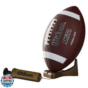 Wilson NCAA Balón para fútbol Americano de Material Compuesto