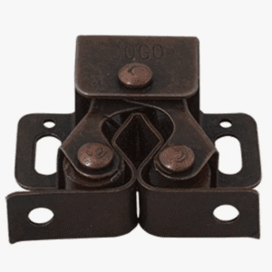 Resbalón Tipo Ajax Cobre Antiguo Para Puerta con tornillos
