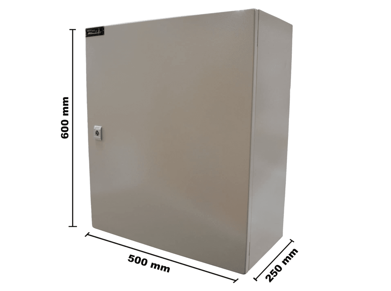 Gabinete Metálico Nema Con Chapa Tekno Powers  30 cm L x 25 cm A x 20 cm P - Image 2