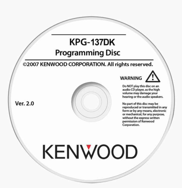 Software de programación y ajuste en windows para radios TK-2000/3000. Marca Kenwood.