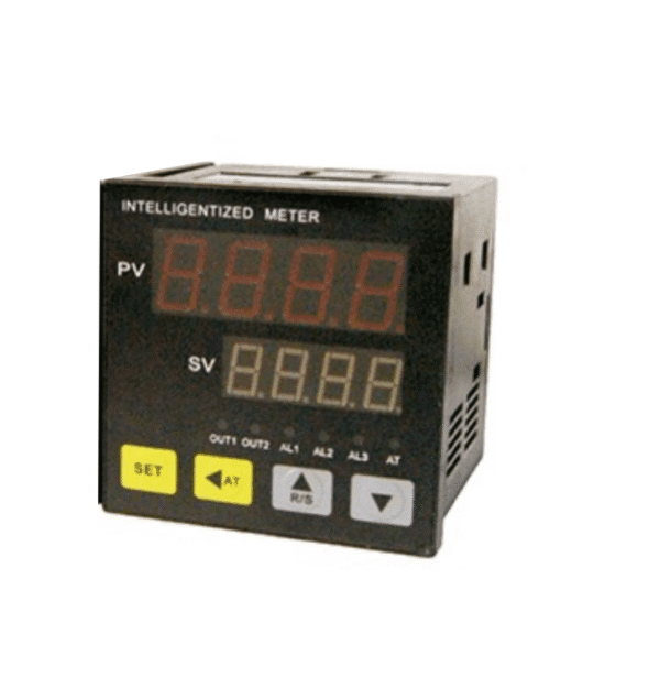 Control de temperatura 1/16 din 48 x 48mm, 100-240 V CA/CD ZENSO. Modelo ZTF4-R1.