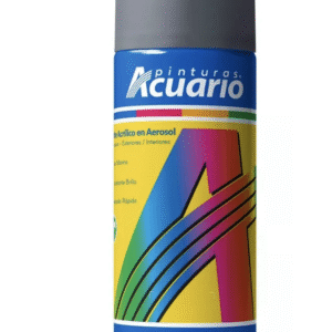 Pintura en erosol gris 400 ml. Marca Acuario.
