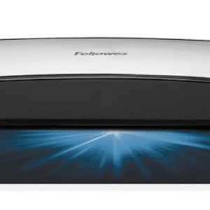 Enmicadora spectra 125, uso ligero, color gris-negro. Marca Fellowes.