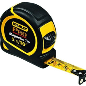 Flexómetro magnético pro de 5 metros. Marca Stanley, Modelo 30-085.