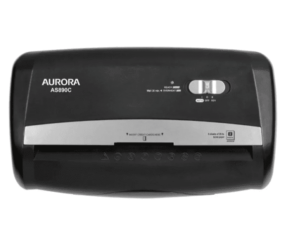 Trituradora De Papel Uso Rudo 12 Hoja/25L, corte transversal de 12 páginas,destruir CD, tarjetas de crédito y tarjetas de visita - Image 2