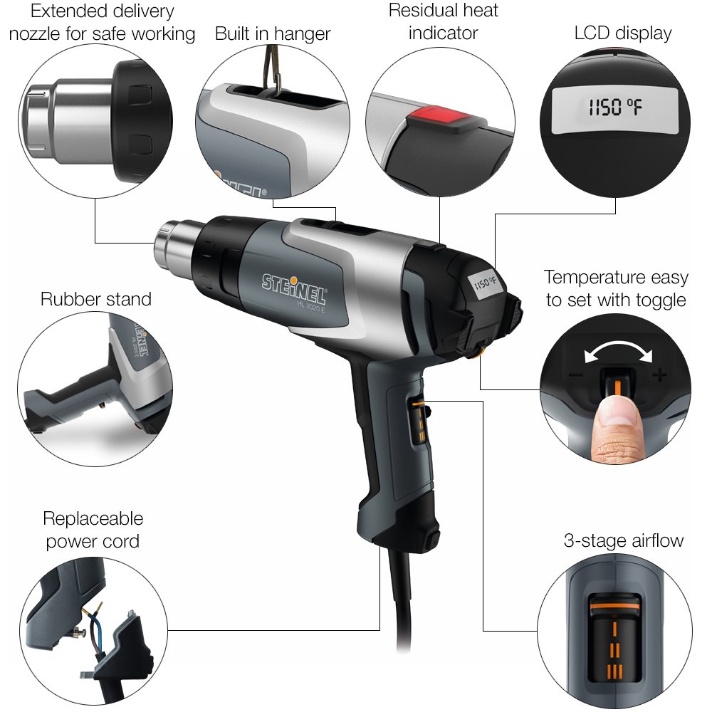 Steinel HL2020E Pistola de aire - Image 3